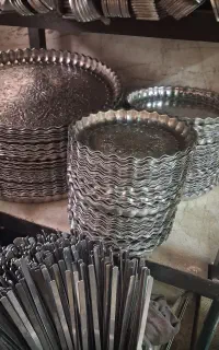 سینی استیل در حد نو