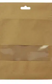 پاکت کرافت پنجره دار