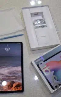 تبلت سامسونگ galaxy tab s6 lite اپن باکس