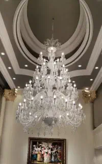 لوستر بزرگ باکارات چهار طبقه