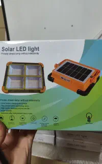 پرژکتور شارژی سولار دار خورشیدی پاور بانک دار