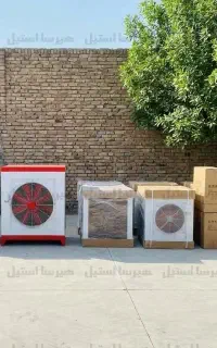 کولر صنعتی آکسیال ۴۰ هزار - مناسب فضاهای صنعتی