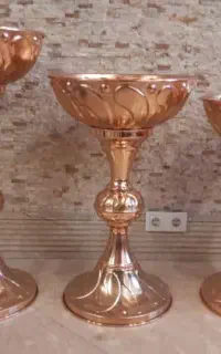 جام آجیل و استند قفسه خشکبار رومیزی پایه دار