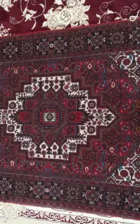 فرش زرنیم دستبافت
