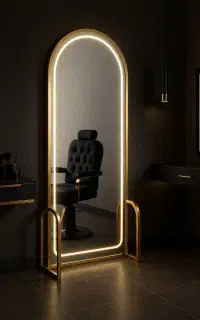 ساخت و فروش انواع آینه قدی فلزی (عمده و تک)