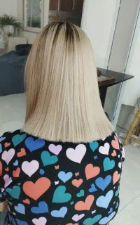 آف برای دو هفته برای کراتین و رنگ و لایت
