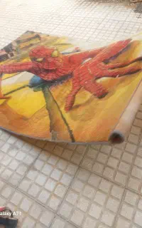 قالیچه۱ونیم در۲و۲۰مردانکبوتی درحدنو