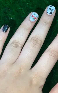 کاشت ناخن یک ساعته550لمینت450 ترمیم480کاشت مژه