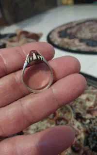 انگشتر نقره اصل عقیق یمنی