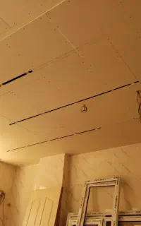 اجرا کناف تایل دامپا نور پردازی و لاین نوری