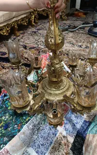 لوستر تمام برنز