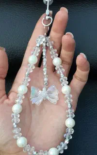 آویز گوشی و کیف دخترونه/چارم دست ساز فانتزی