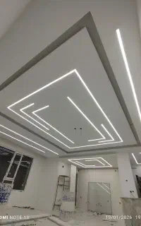 اجرا انواع طرح کناف و pvc با بهترین کیفیت
