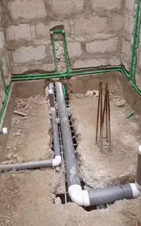 لوله کشی گاز.آب وفاضلاب،نصب پمپ آب