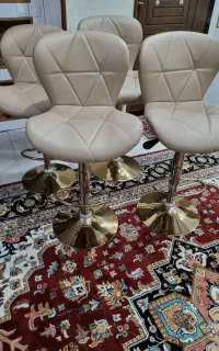 ۴ عدد صندلی اپن جکدار در حد نو