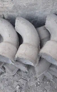 زانو و کلاهک سیمانی لوله سیمانی برای استخرسایز20