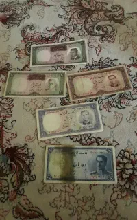 اسکناس ۵۰ سال پیش