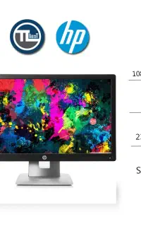 مانیتور اچ پی 23 اینچ، hp e243 دو عدد