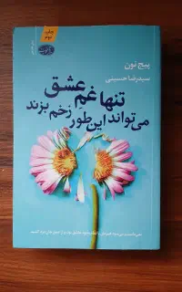 کتاب تنها غم عشق می‌تواند این‌طور زخم بزند