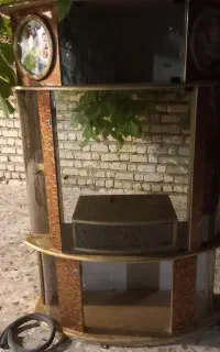 زیرتلویزیون چوبی