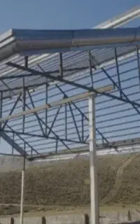 سبک سازی بام واسکلت فلزی