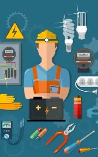 برقکار ساختمان/اتصالی/سیم و کابل کشی/کولر/آیفون