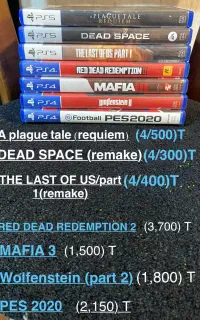 دیسک ps4&ps5(شخصی.تمیز.در حد دیسک نو)