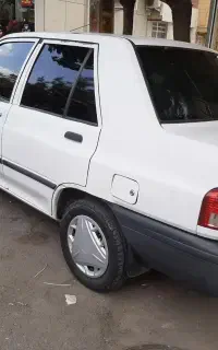 پراید  سفید مدل ۹۵