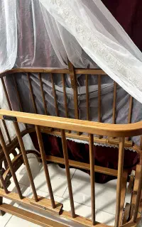 تخت نوزاد خارجی برند baby tech  بیبی تچ