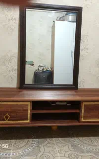 قفسه و میز تلوزیون