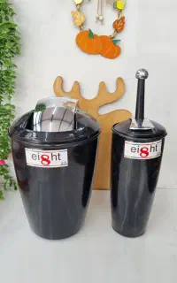سطل بابدبزنی وفرچه سرویس بهداشتی