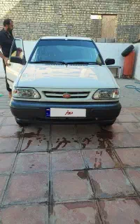 پراید ۱۳۱ سفید خانگی