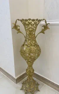 گلدان برنز طرح جدید و براق