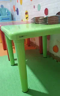 میز کودک مربع ، تاشونده