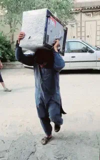 کارگر اسباب کشی///