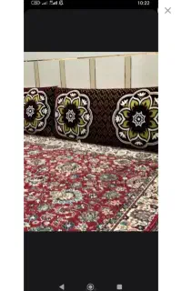 پشتی طرح دار