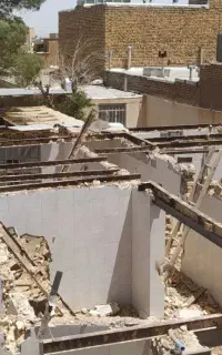 تخریب ساختمان و بازسازی در رباط کریم