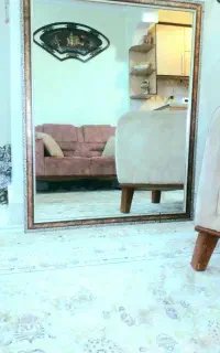 اینه با قاب پی وی سی
