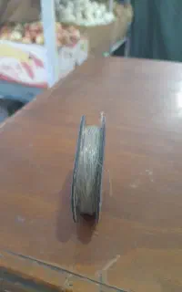 نخ ماهیگیری و۲عدد قلاب