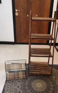 استند و قفسه دو طبقه