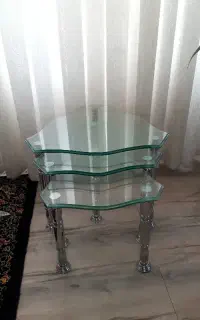 میز جلو مبلی وکنار مبلی