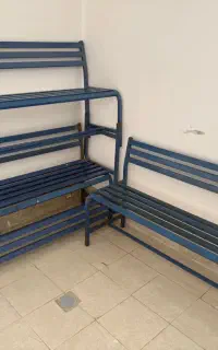 نیمکت پشتی دار مناسب باغ