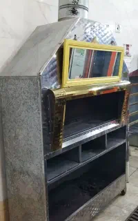 اجاق ومنقل کبابی وکنده تنه درخت