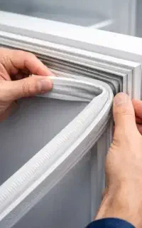 تعمیر و تعویض لاستیک درب یخچال و فریزر در محل