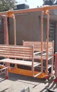 تاب کجاوه ای فلزی بزرگ 4 نفره