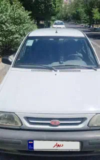 پراید SE مدل ۹۴  کم کار واقعی بدون رنگ