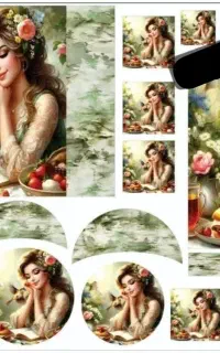 پارچه های طرحدار سرویس آشپزخانه