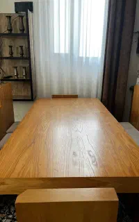 میز ناهارخوری ۸ نفره تمام چوب