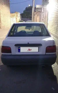 پراید سفید مدل 83