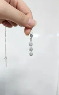 پلاک زنجیر نقره اصلی کد ۰۰۹